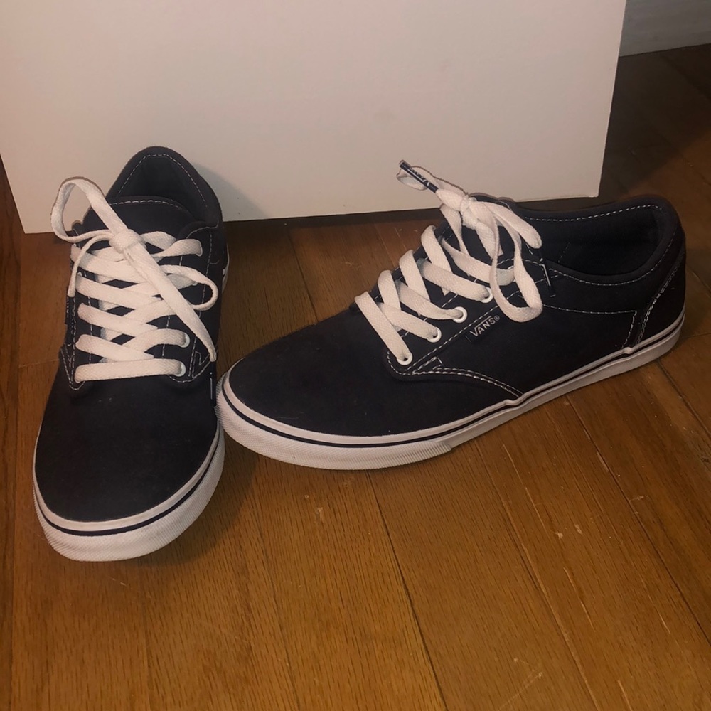 Women’s Navy Blue Van Sneakers